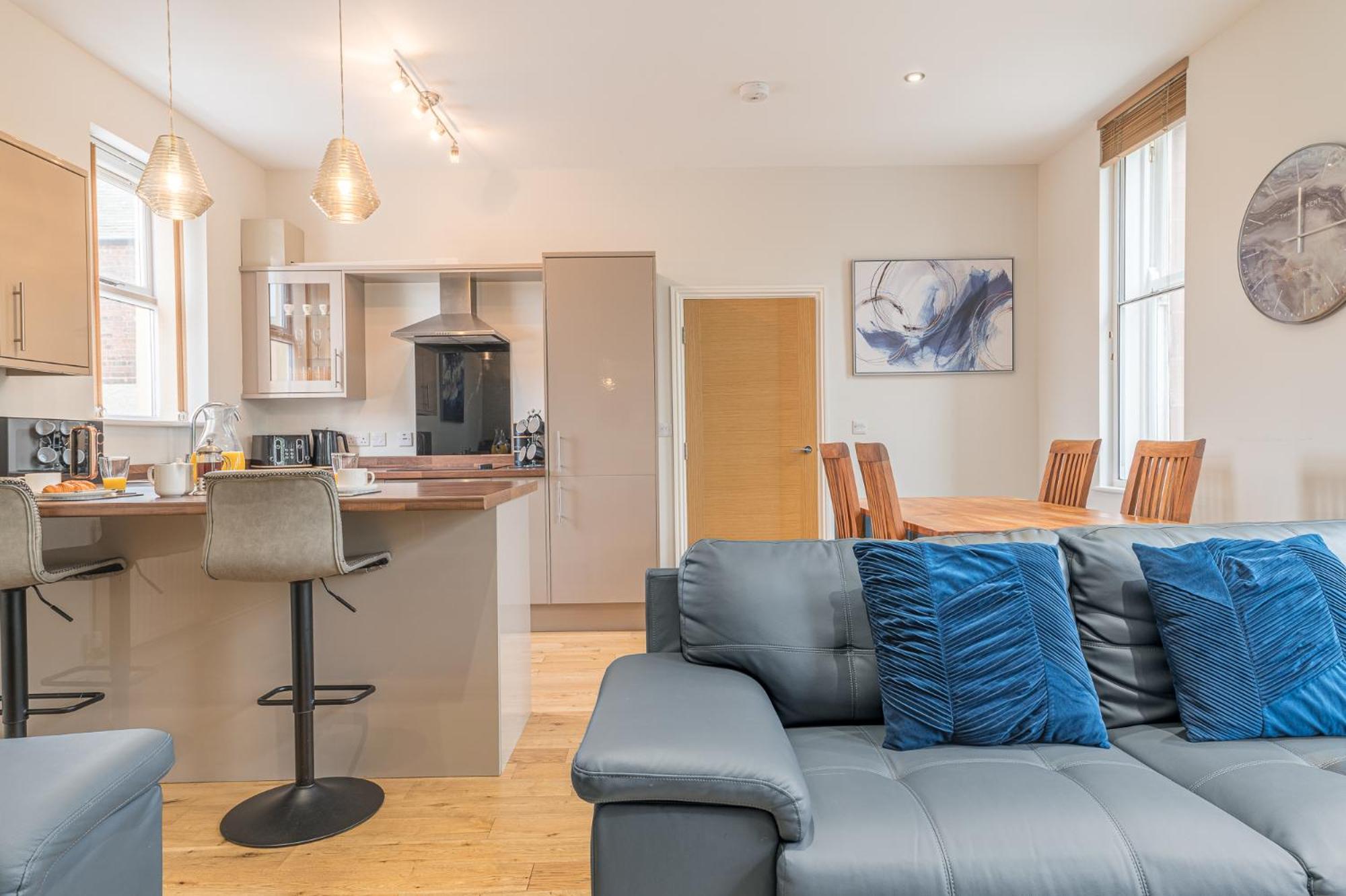 Abbey Apartments Modern Aparthotel For Tourists & Professionals Barrow-in-Furness Ruang foto