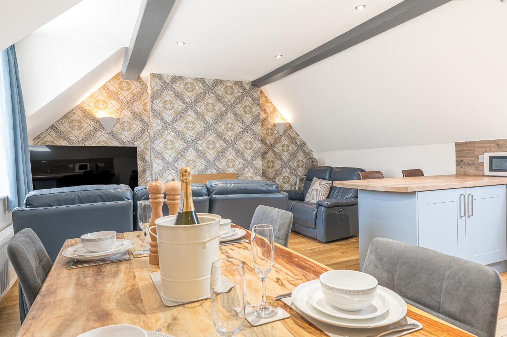 Abbey Apartments Modern Aparthotel For Tourists & Professionals Barrow-in-Furness Ruang foto